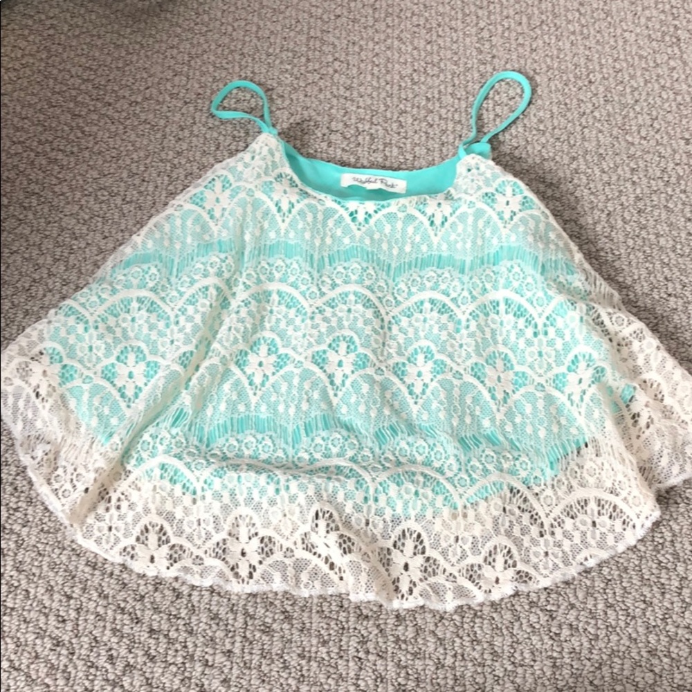 Juniors summery tank top